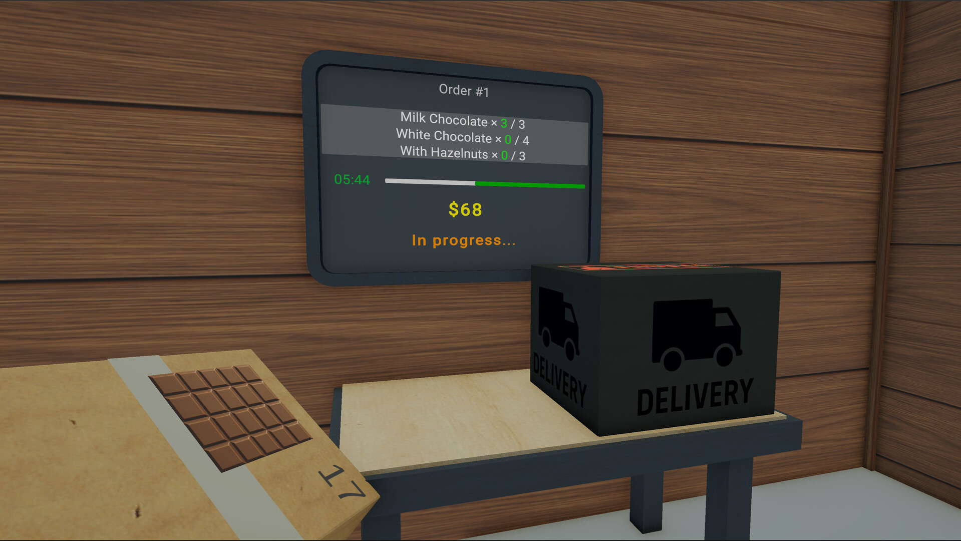 Choco Kiosk Simulator