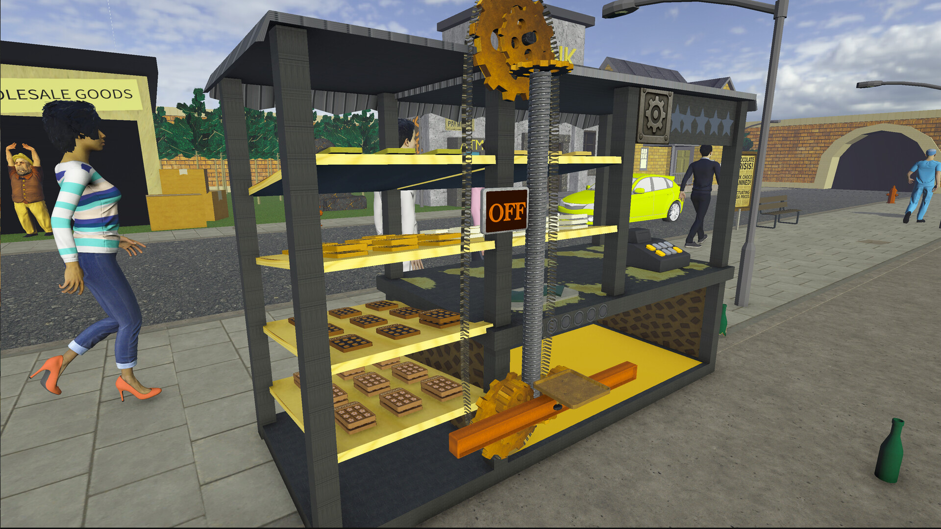 Choco Kiosk Simulator