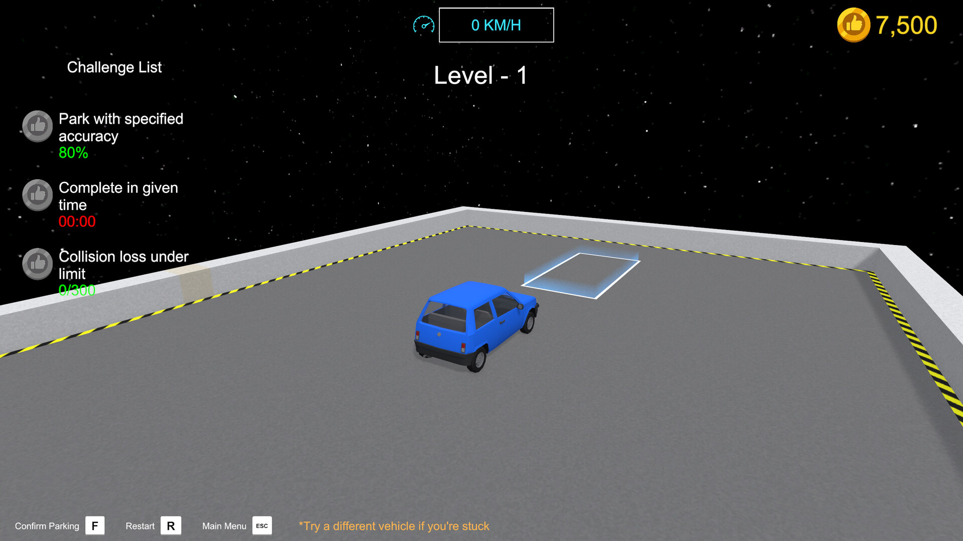 Human Parking Simulator