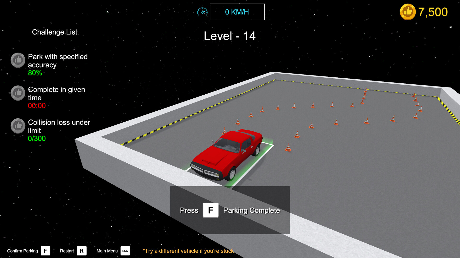 Human Parking Simulator