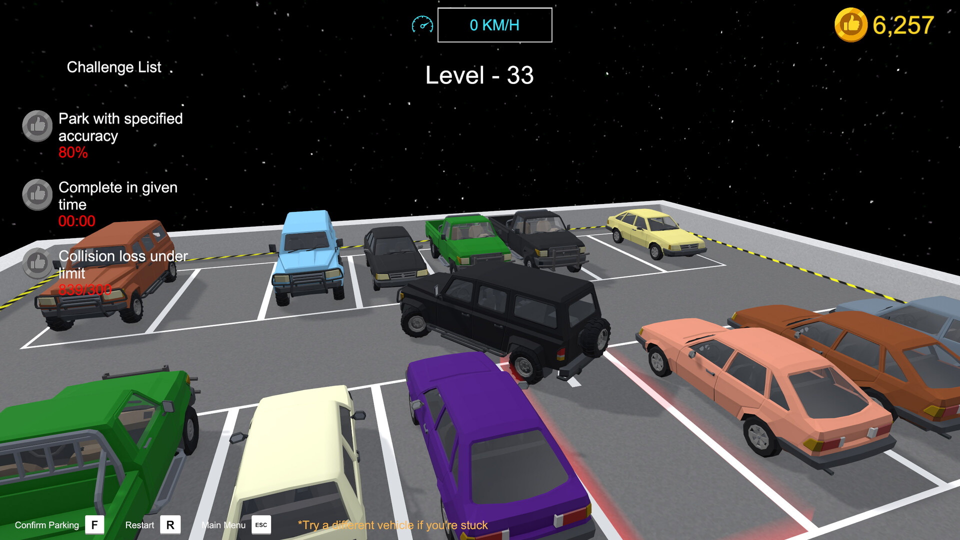Human Parking Simulator