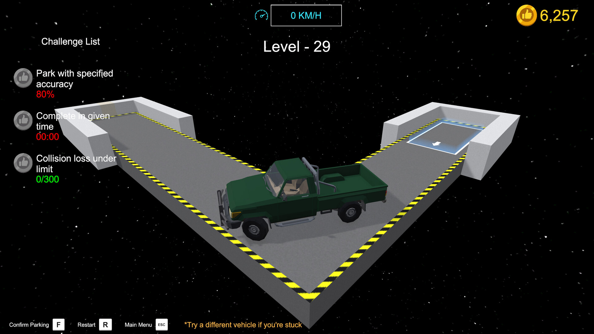 Human Parking Simulator
