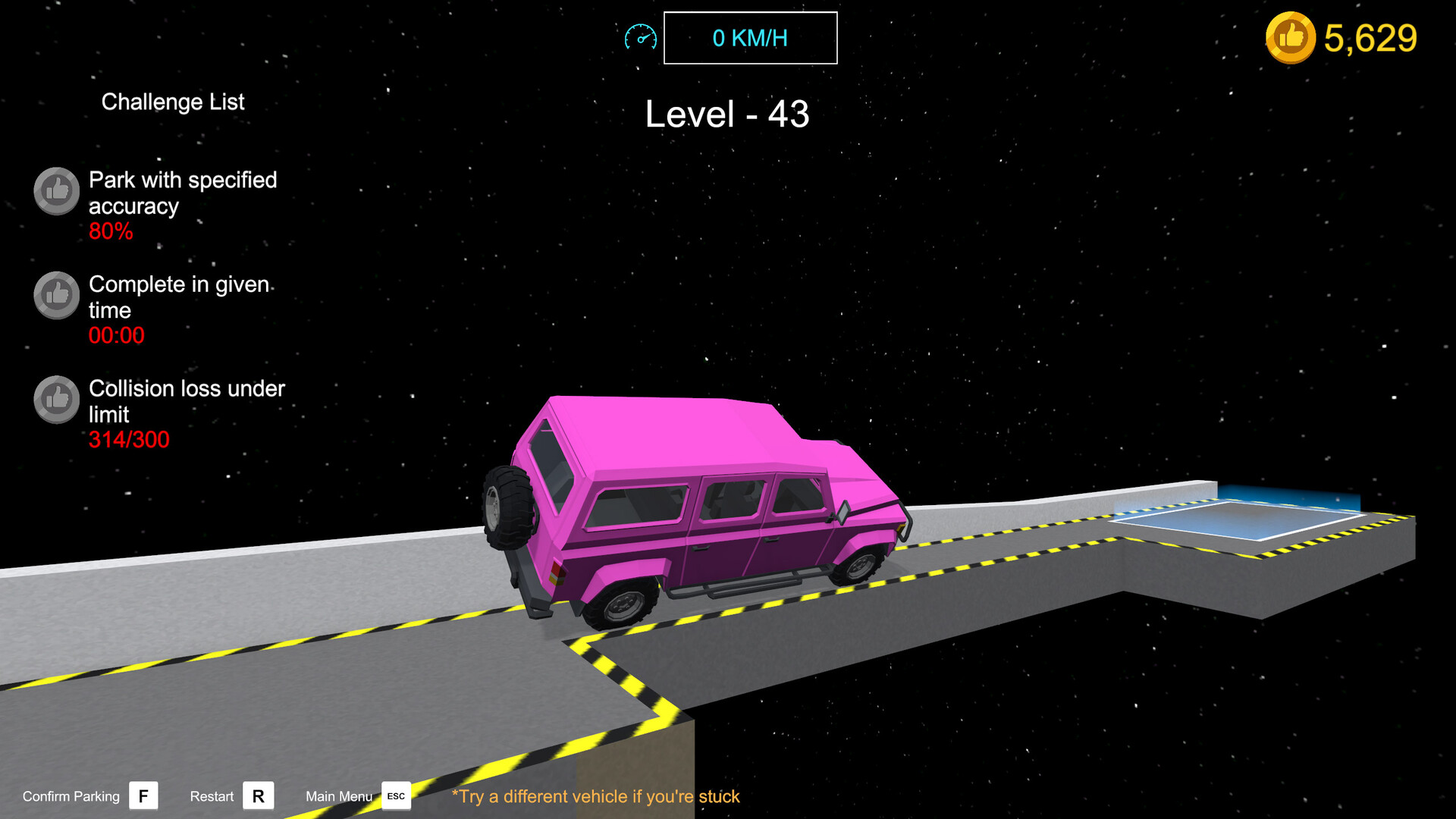 Human Parking Simulator