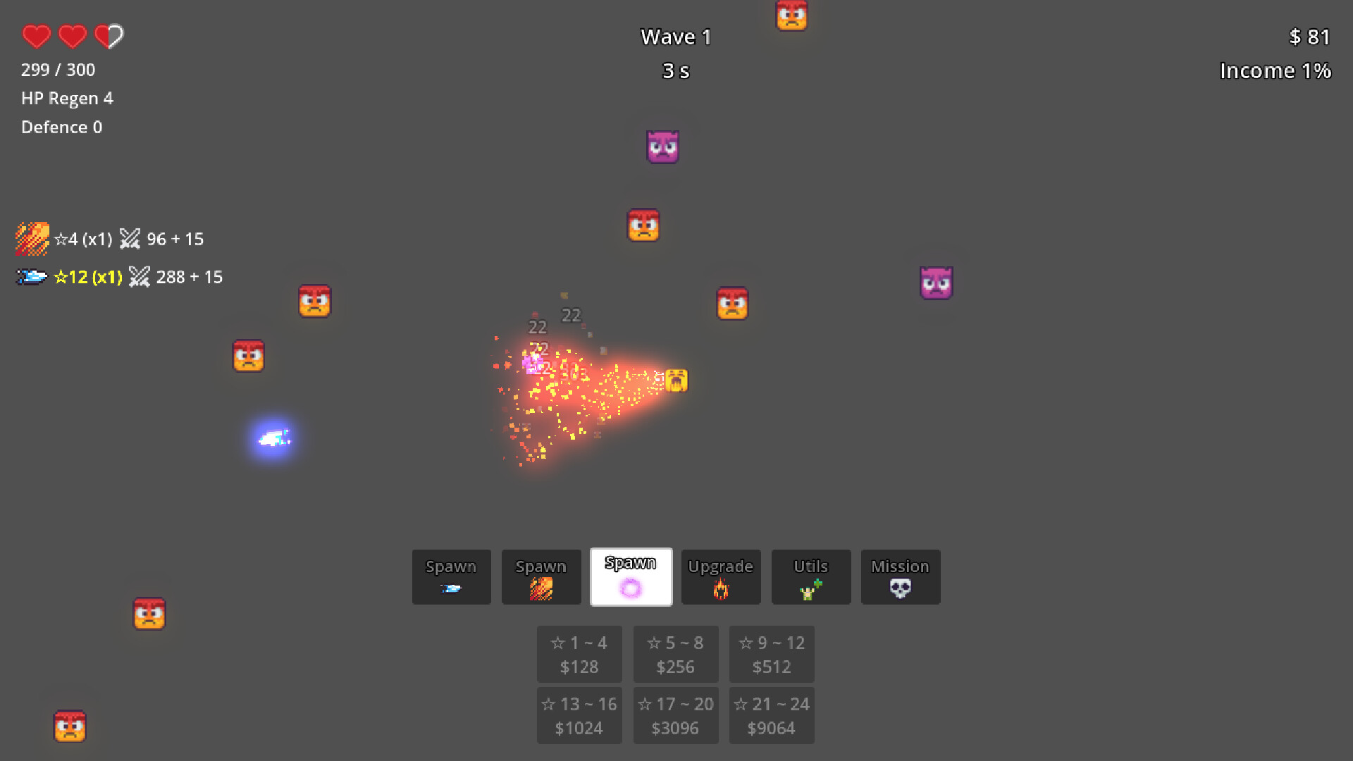 Emoji Random Defence