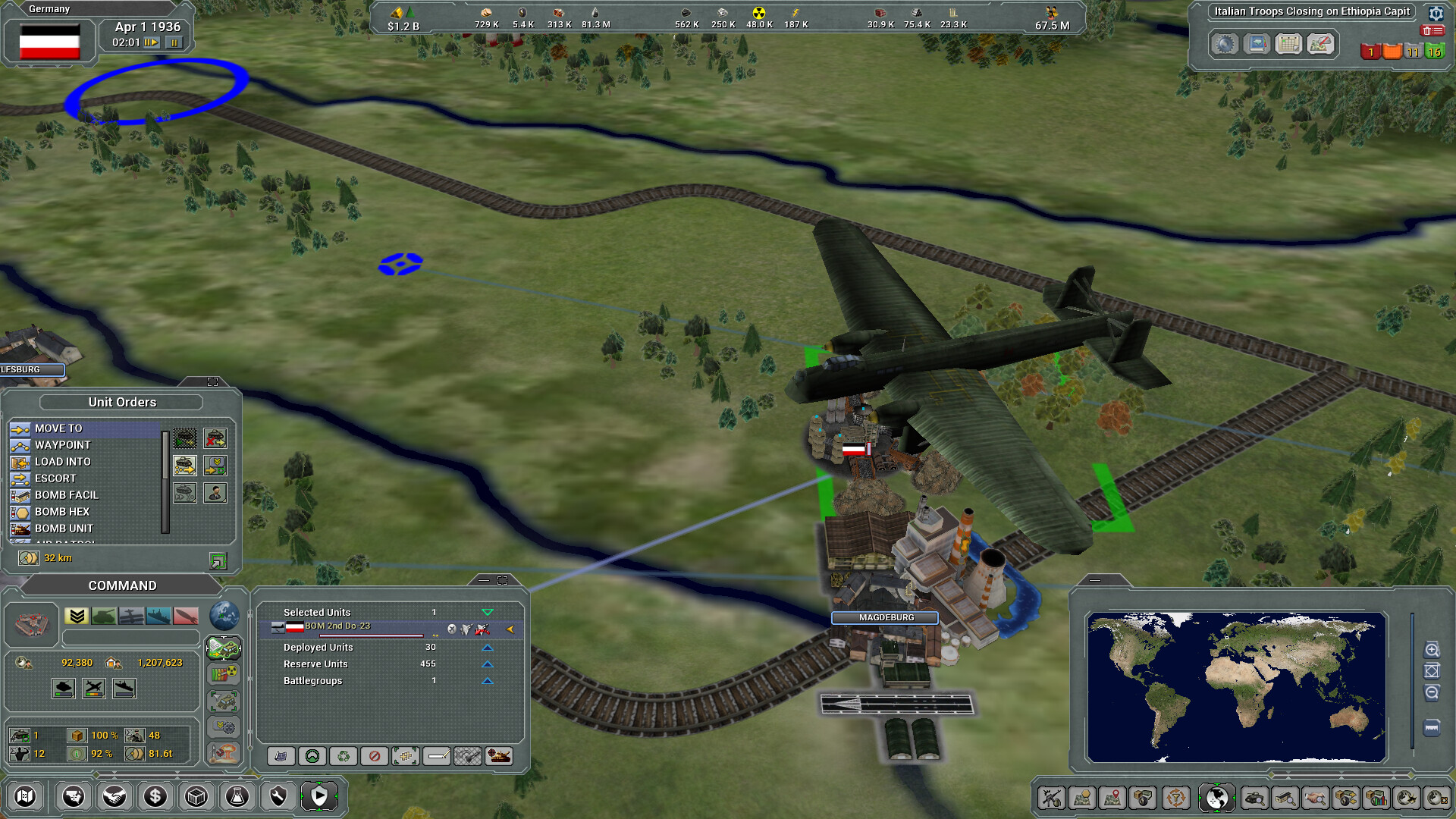 Supreme Ruler 2030: Supreme Ruler 1936 Remastered DLC