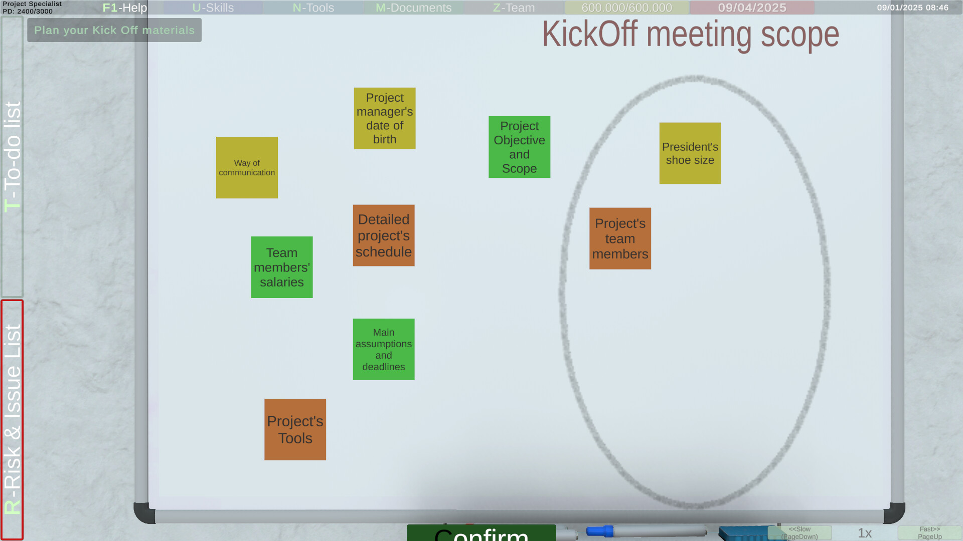 Project Manager: Initiation