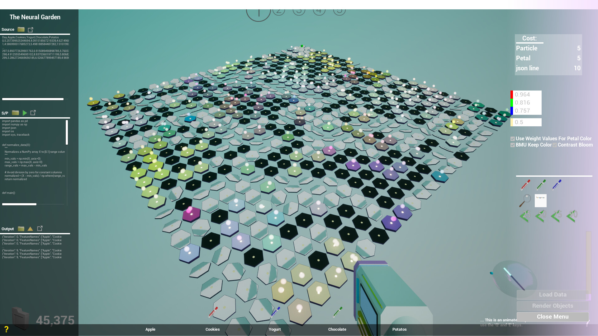 First-Person Data Explorer