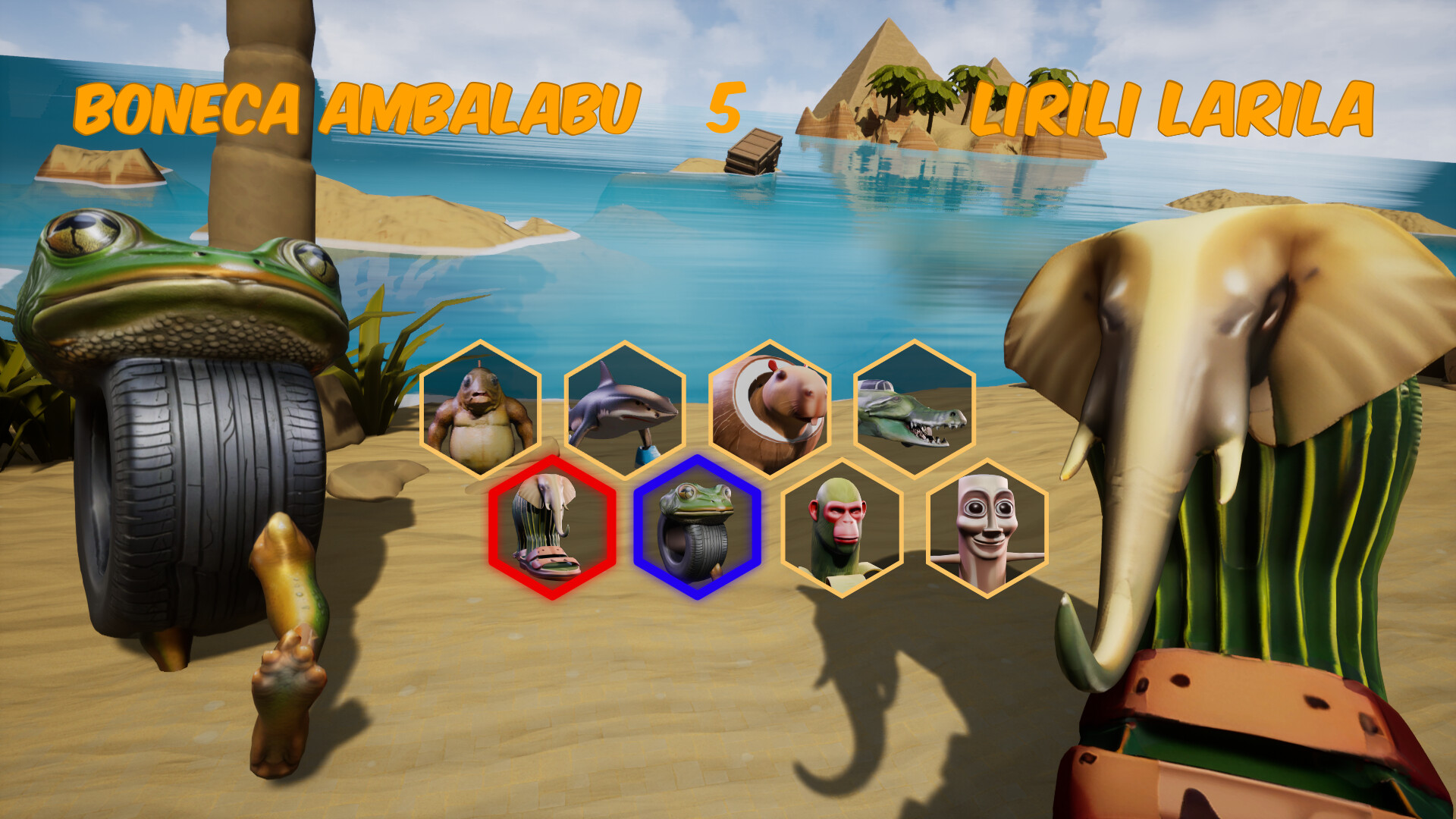 Brainrot Animals Fighting