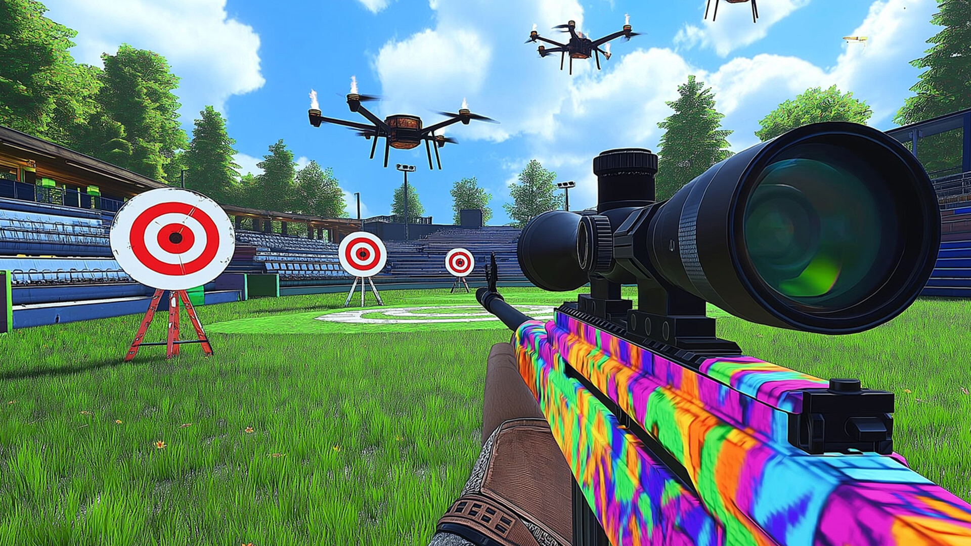 Gun Shooting Range Aim Master