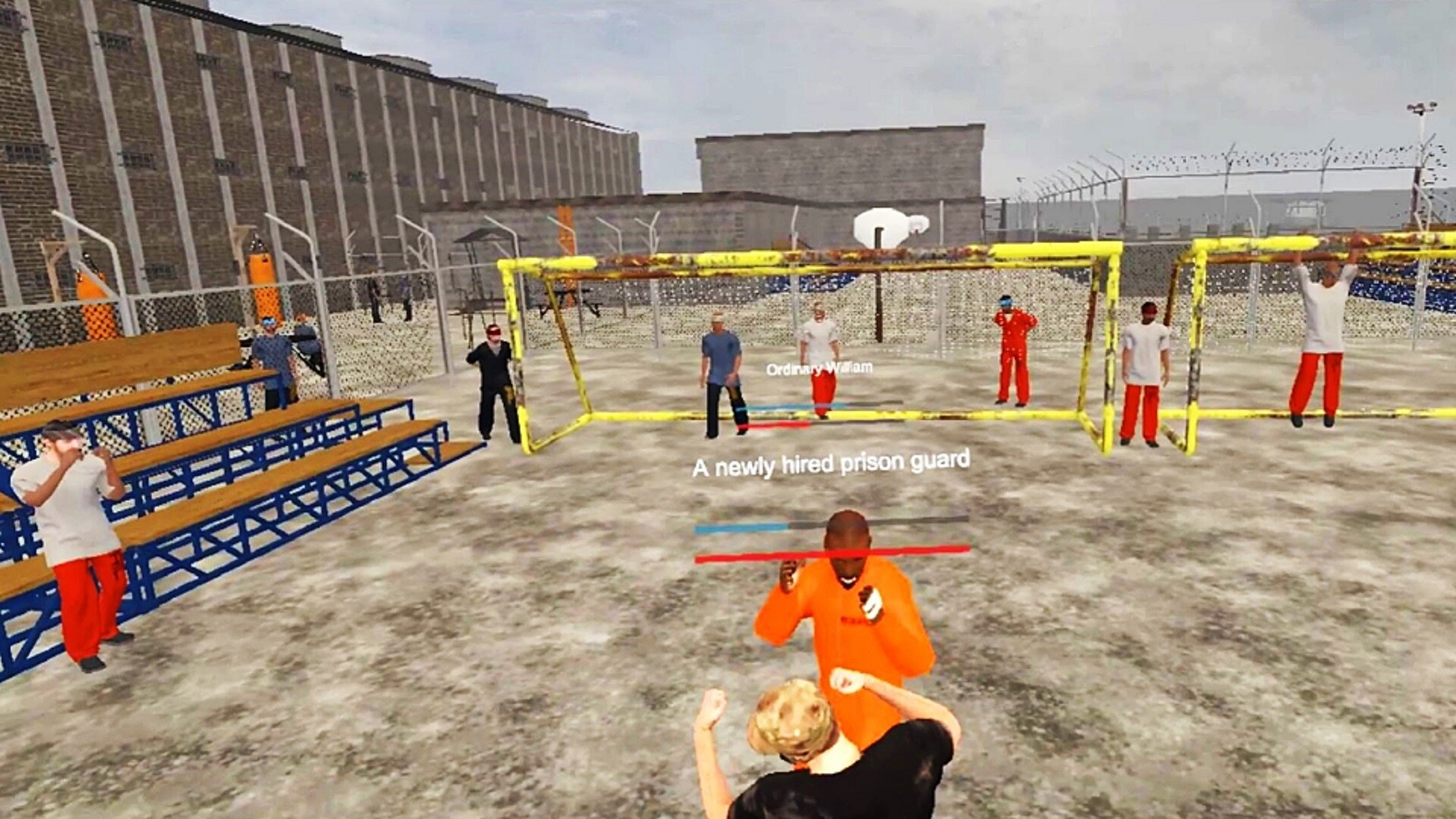 VR Prison Showdown：rookie Guard Rumble