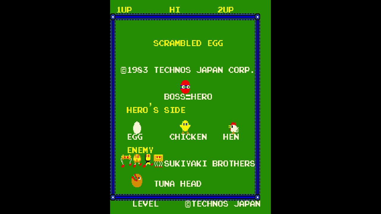 Arcade Archives: Scrambled Egg