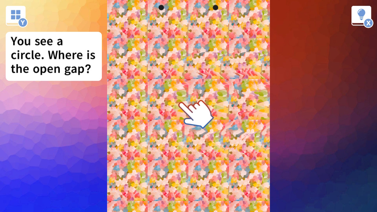 Focus and Find Stereogram Training