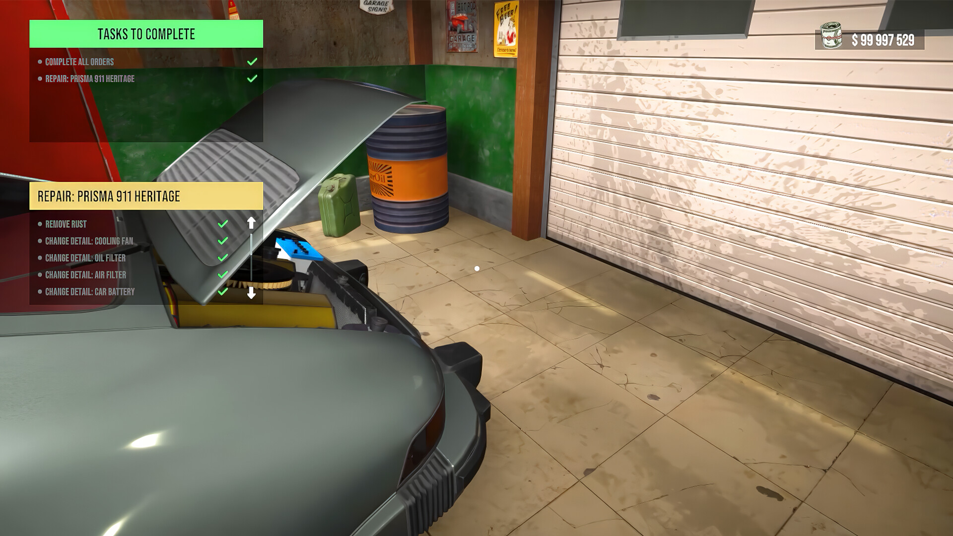 Car Tuning Garage Simulator