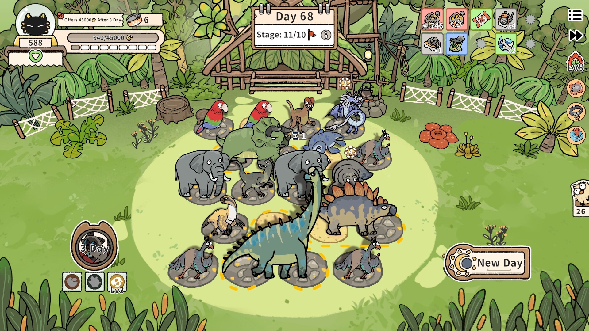 Cat God Ranch:​​ Age of Dinosaurs​