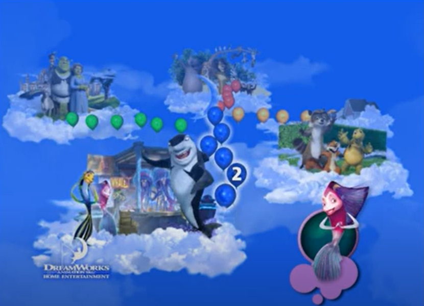 Dreamworks Interactive DVD Game