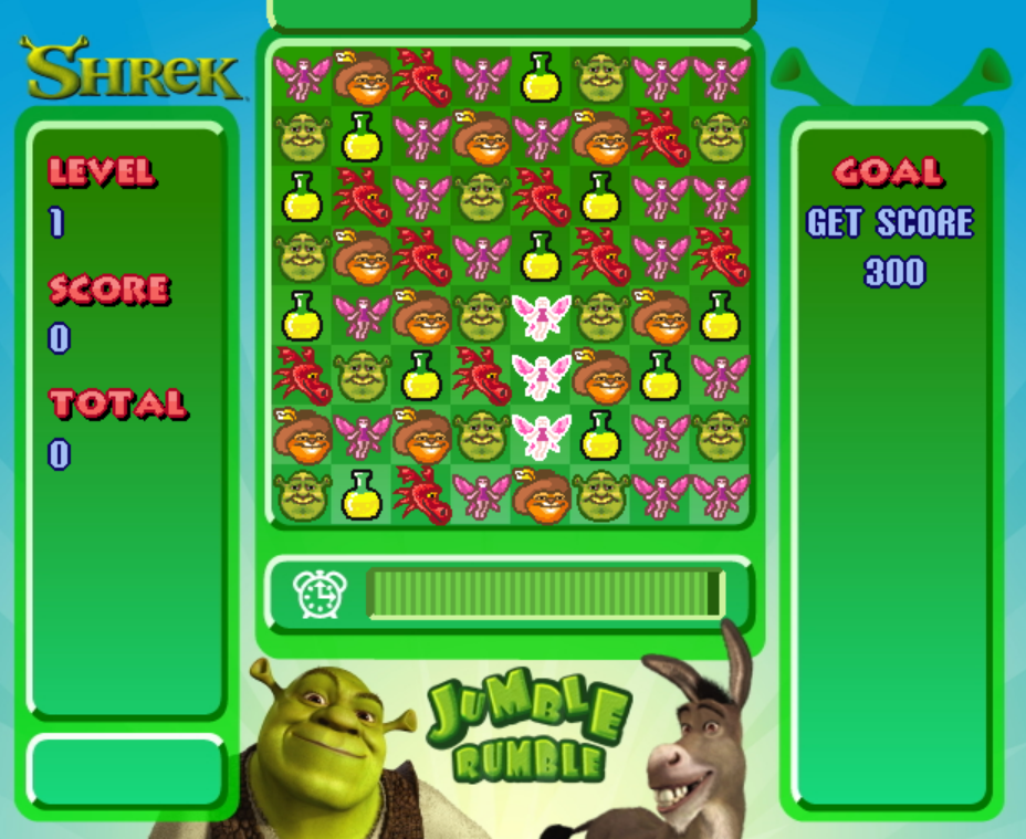 Shrek Jumble Rumble