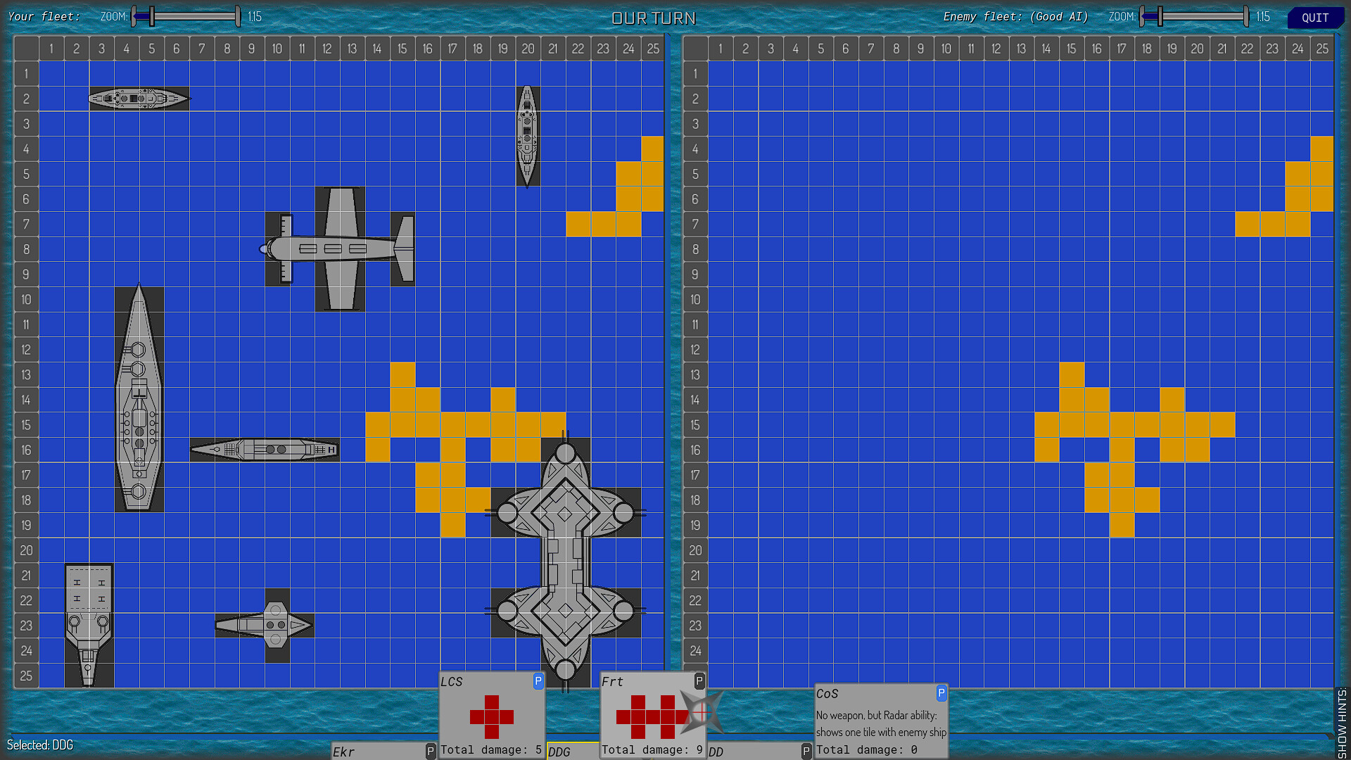 Battleships Combat: Evolved