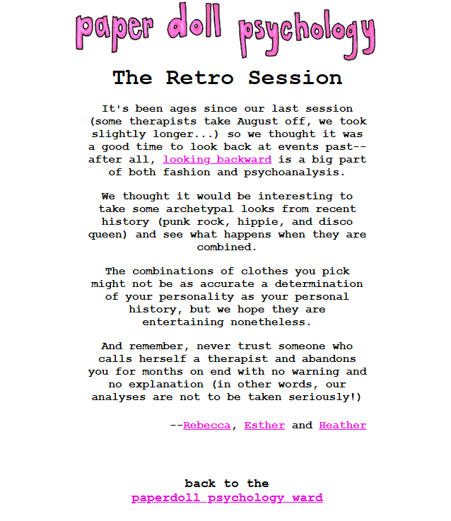 Paperdoll Psychology