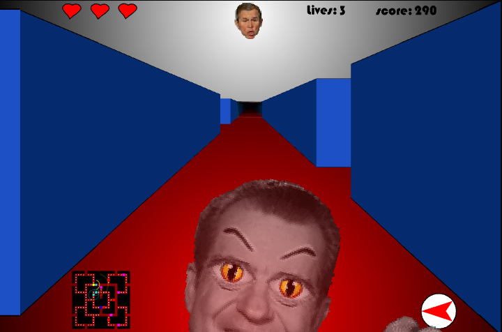 Pac-Man 3D: White House Edition