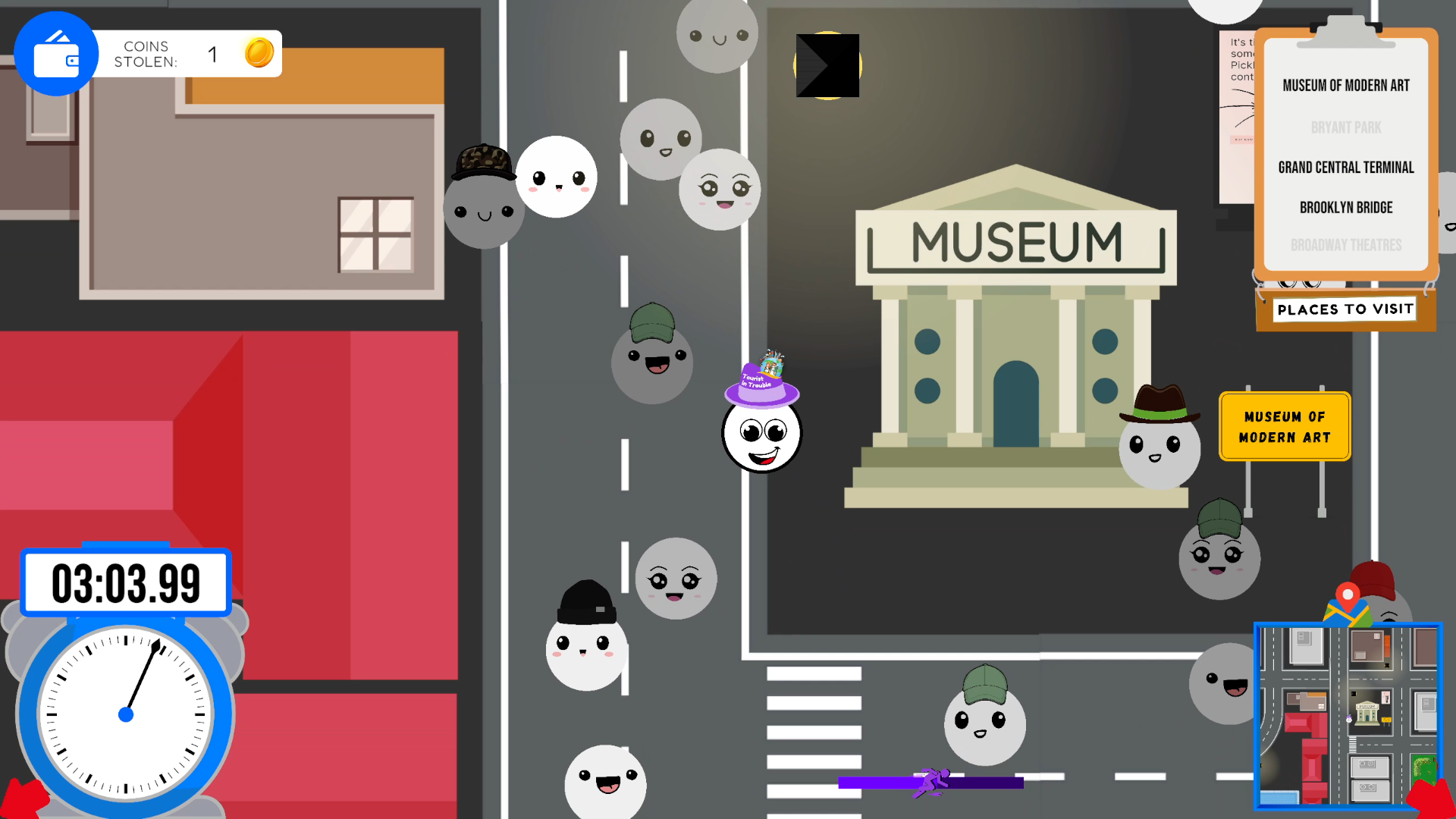 Tourist in Trouble: Escape The PickPockets!