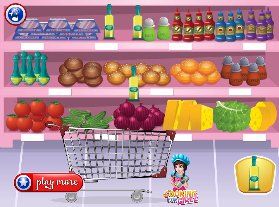 Perry Cooking American Hamburger