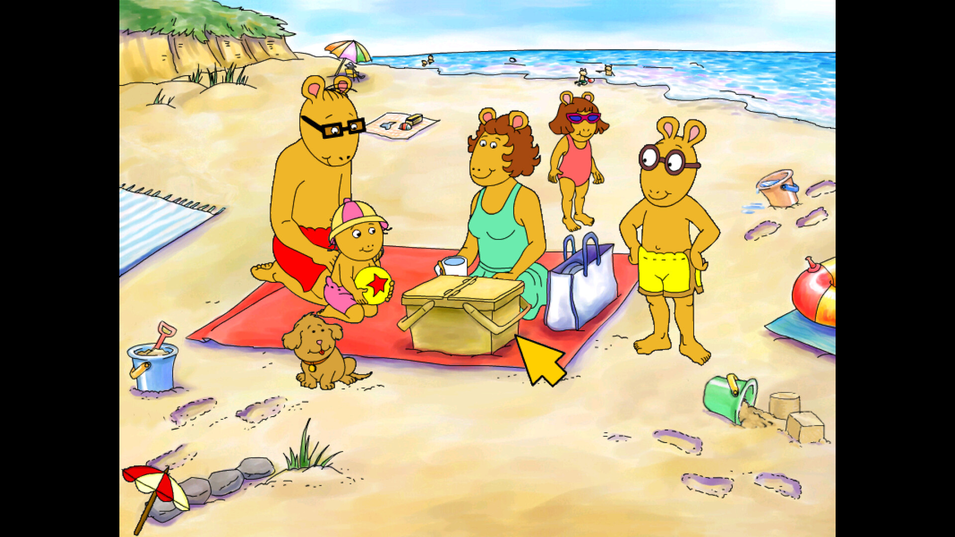 Arthur’s Sand Castle Contest