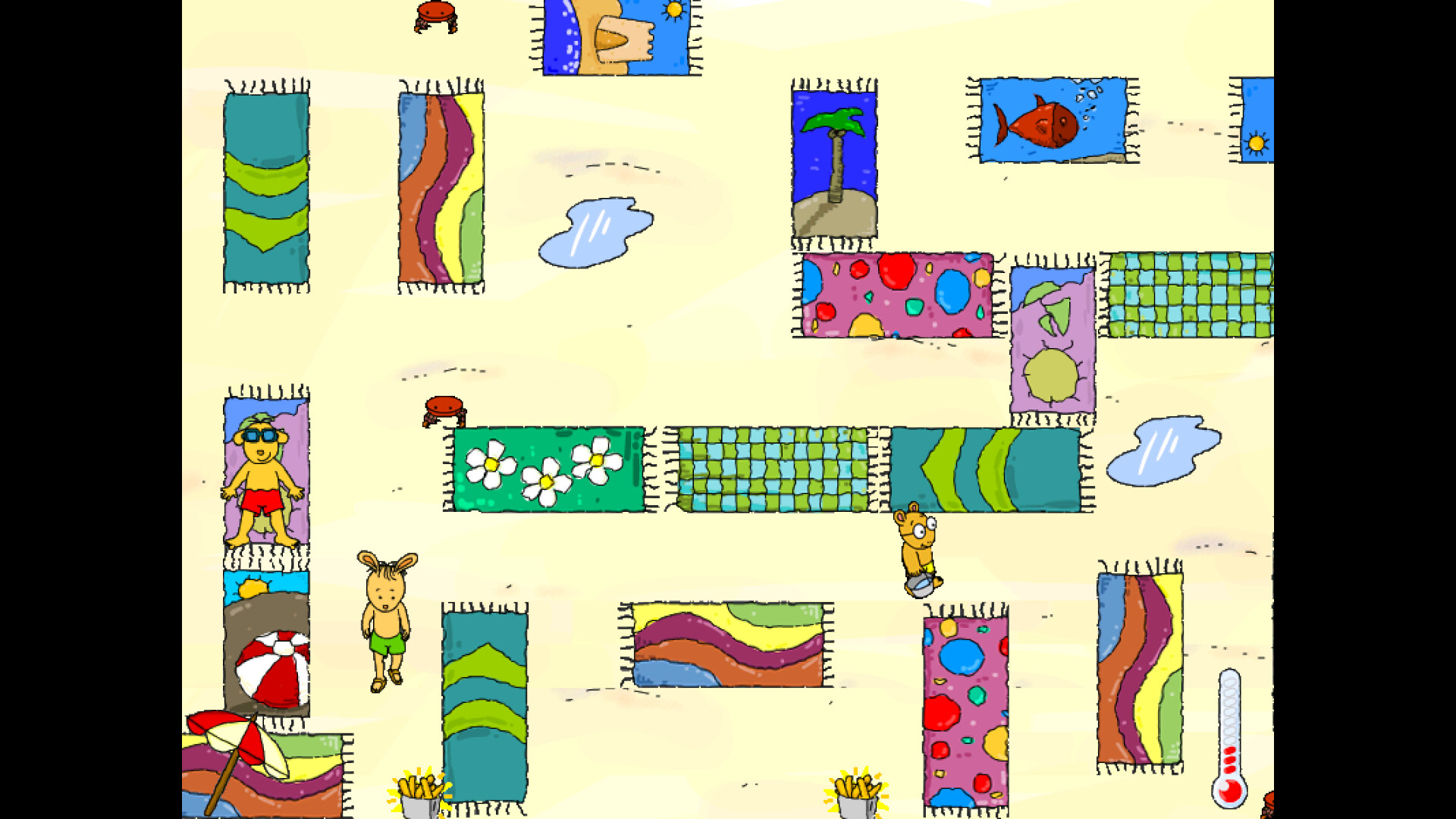 Arthur’s Sand Castle Contest