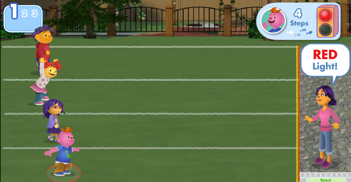 Sid the Science Kid: Red Light Green Light
