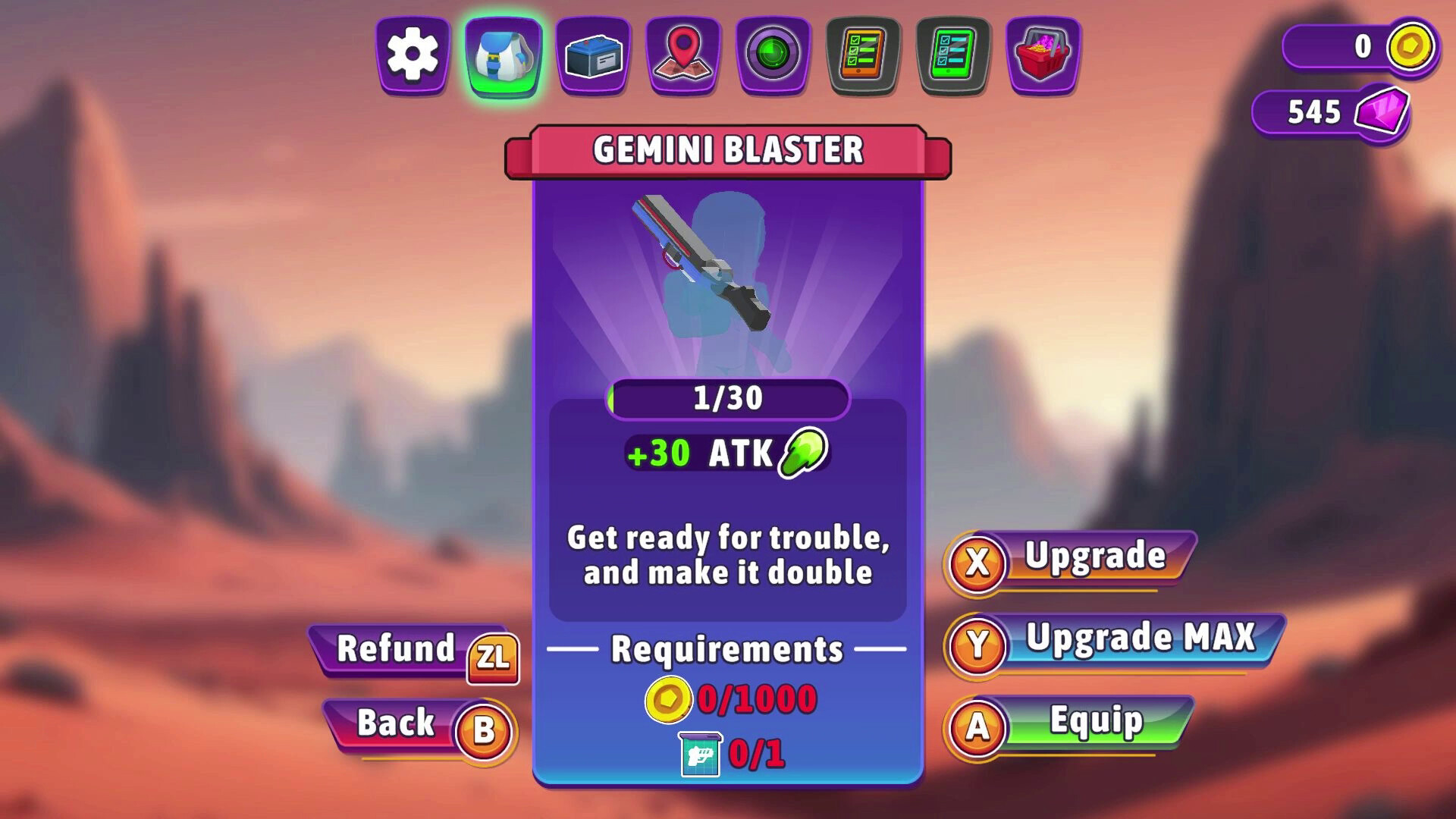 Mars Survivor: Blue Blaster