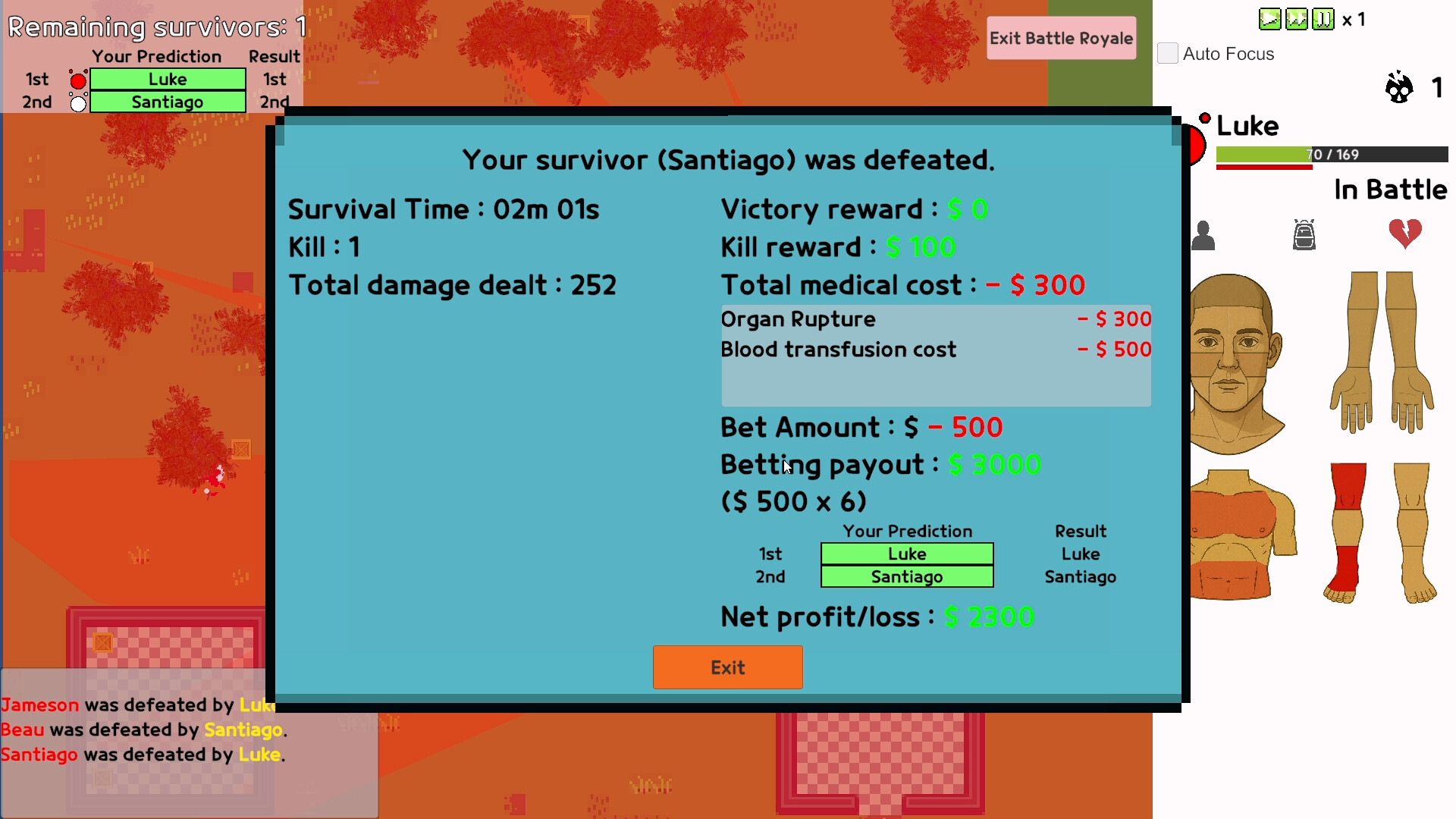 Battle Royale Manager