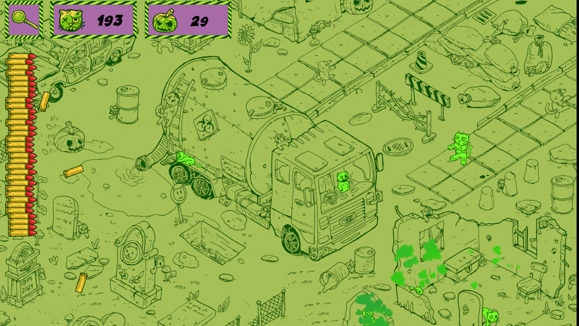 Hidden Cats: Zombie Hunter