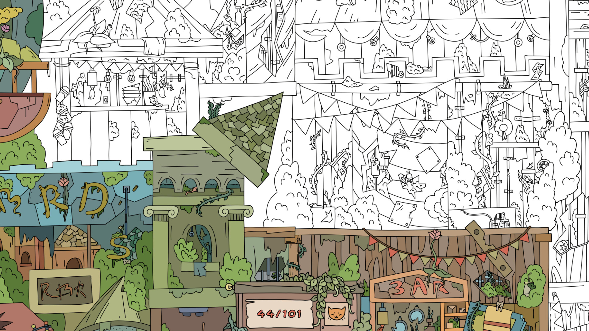 Hidden Cats: Old Amusement Park