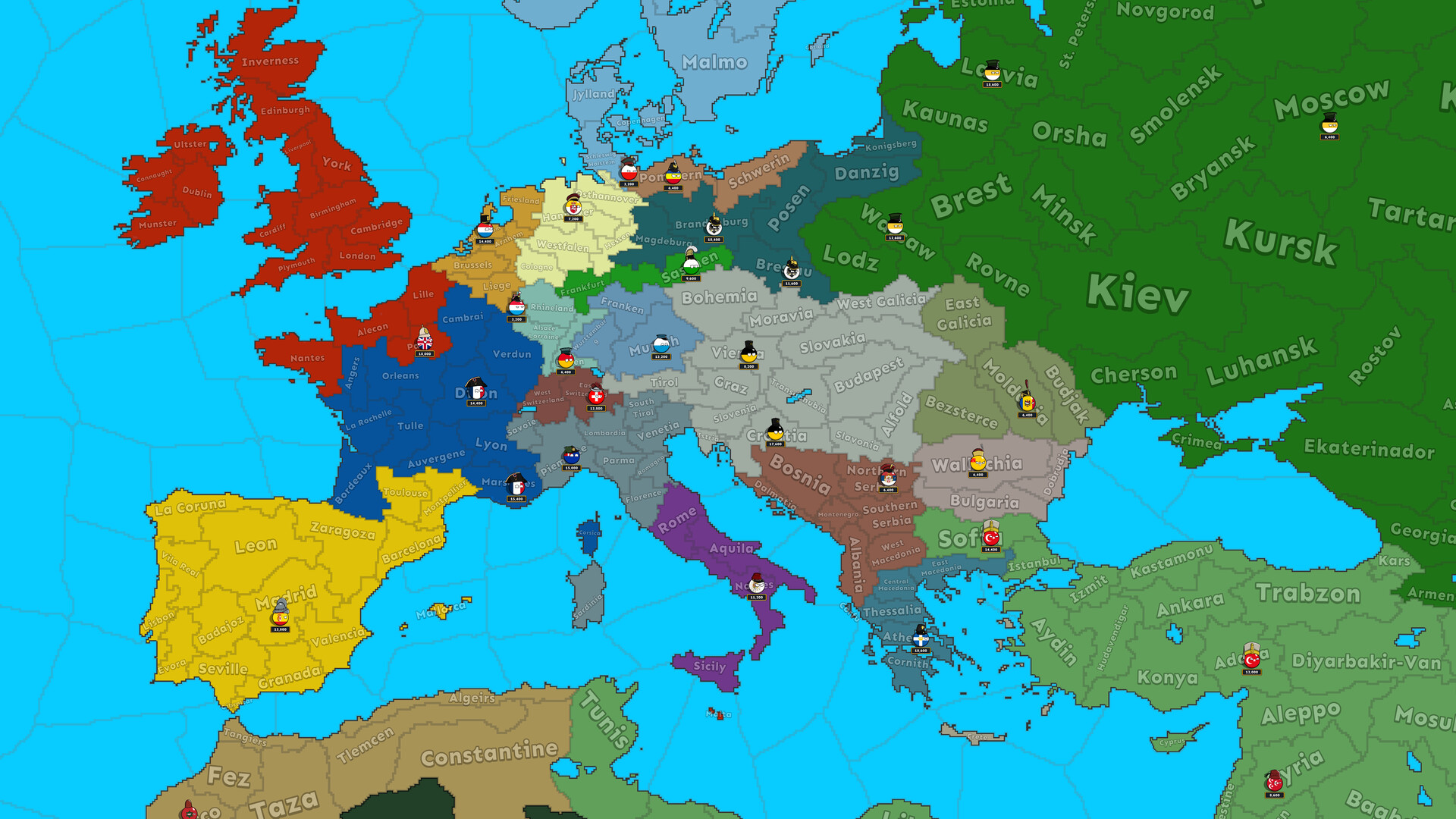 Countryballs Conquest