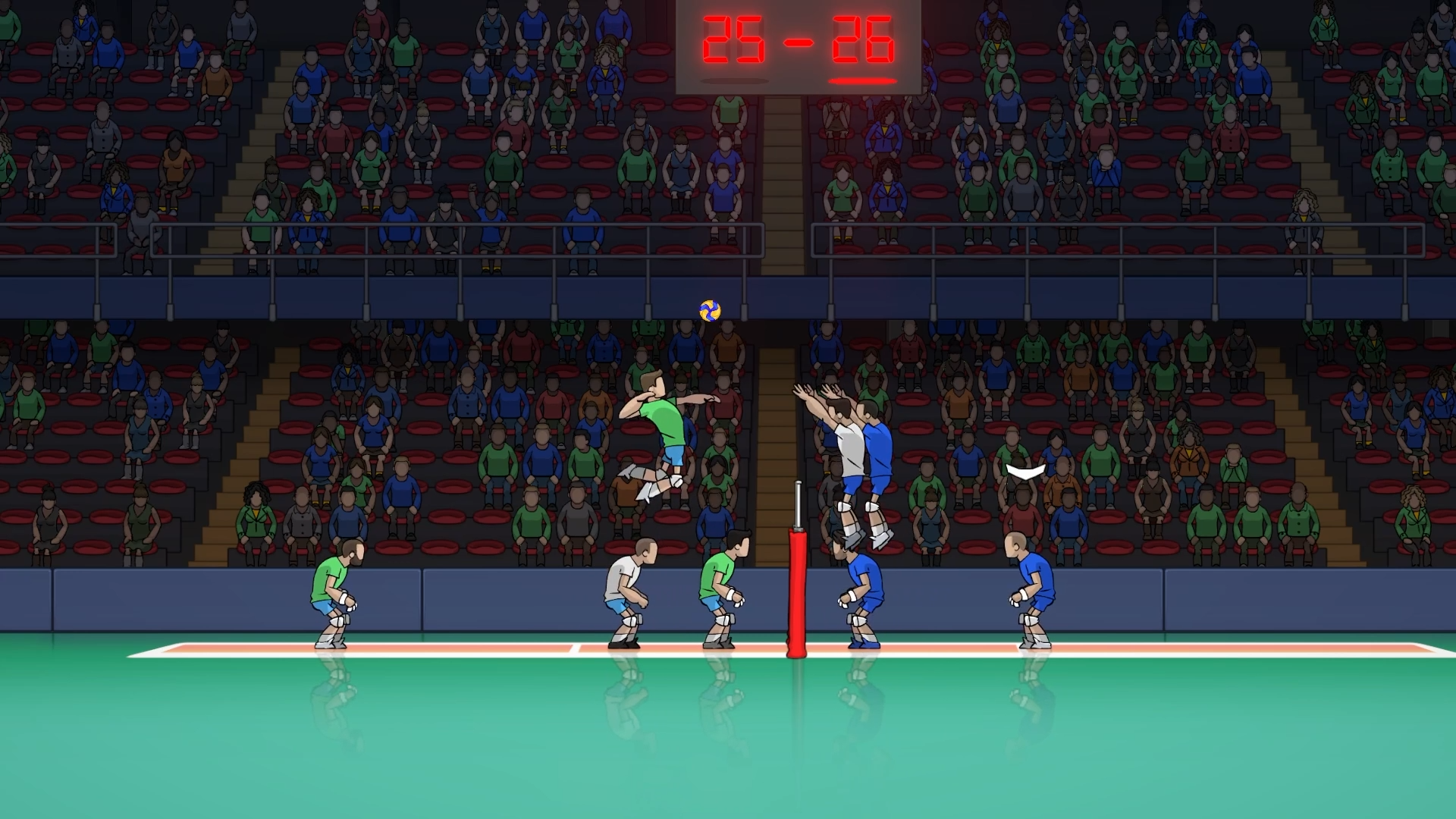 Thunder Spikes Volleyball