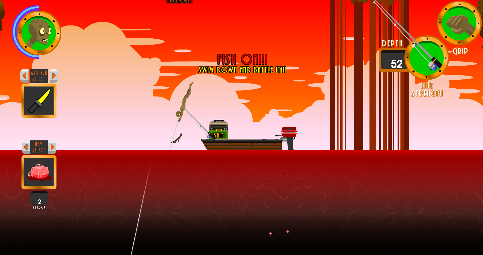 Nightmare Fishing Tournament 2D