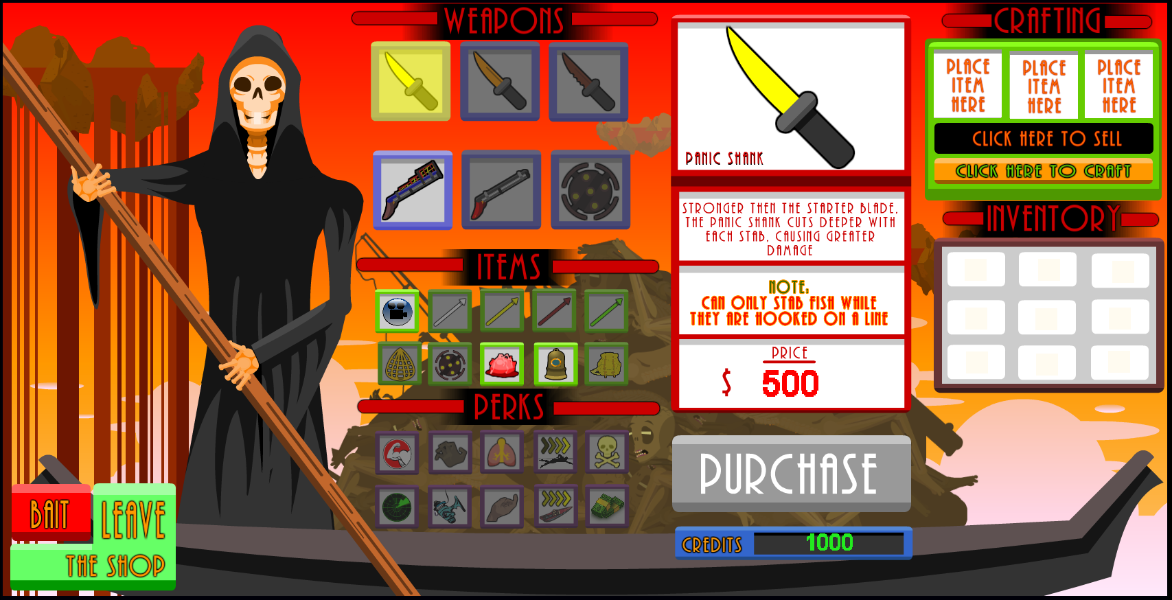 Nightmare Fishing Tournament 2D