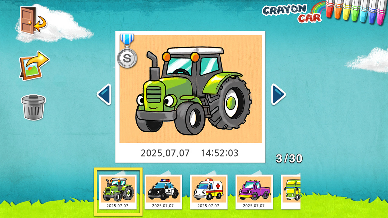 Crayon Car