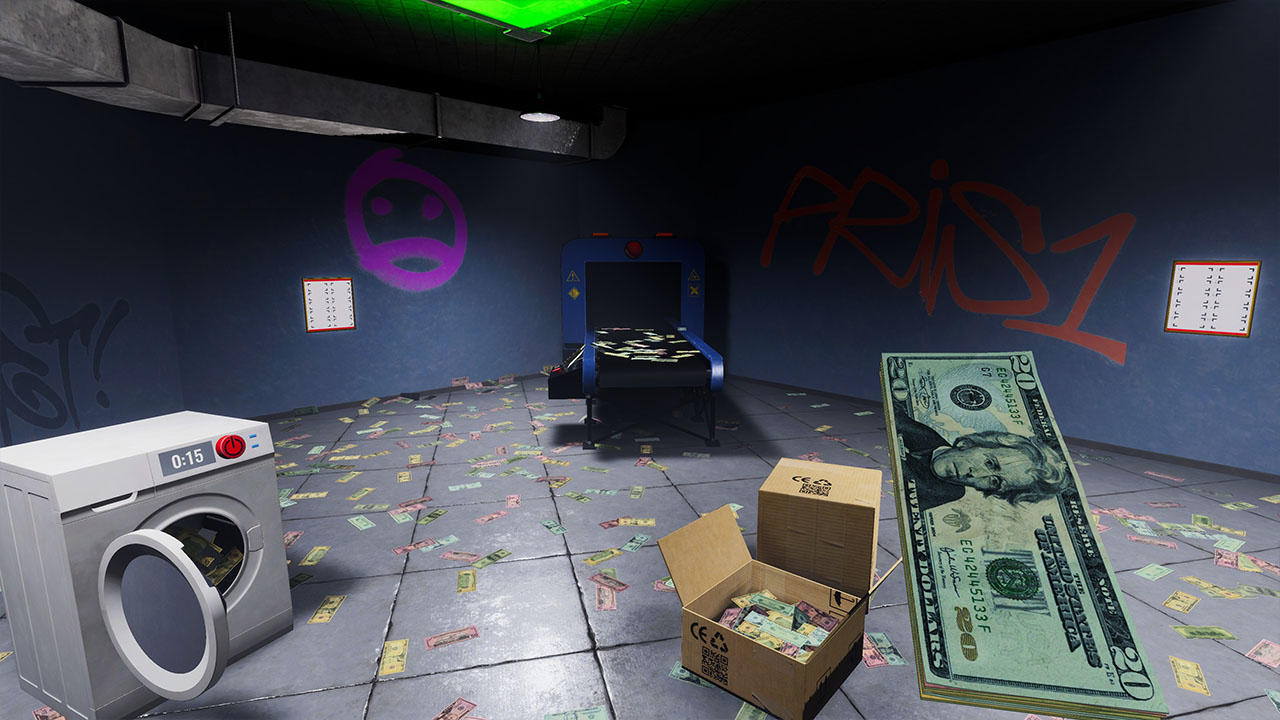 Cash Laundry Simulator