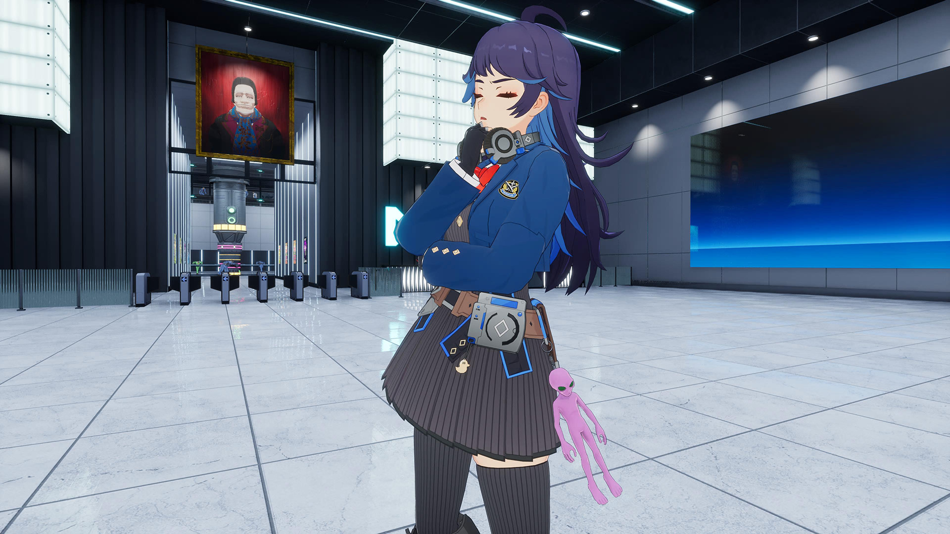 Full Metal Schoolgirl: Accessory – “Grey Alien” in 2 Color Varieties