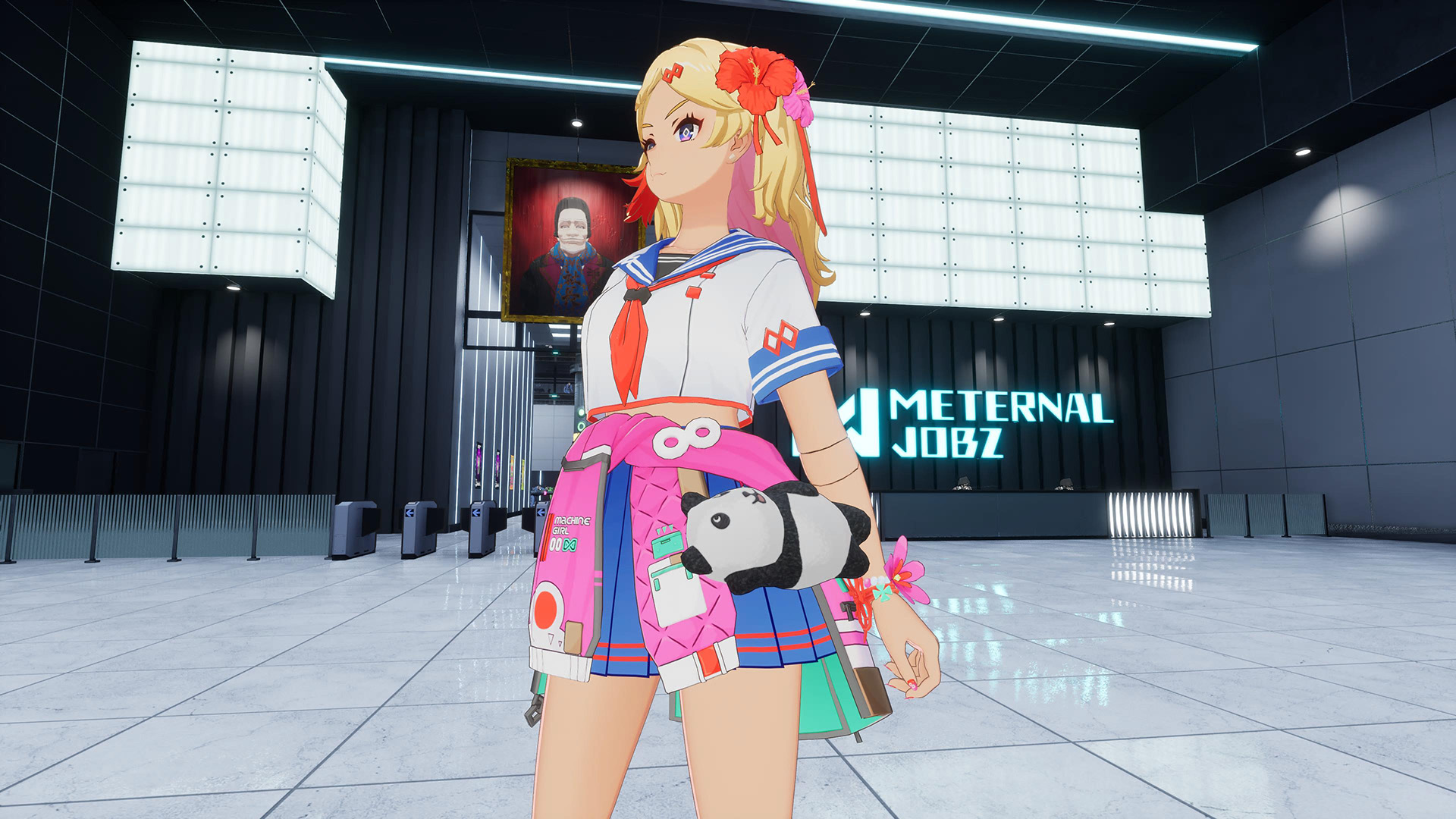 Full Metal Schoolgirl: Accessory – “Dopey Panda” in 2 Color Varieties