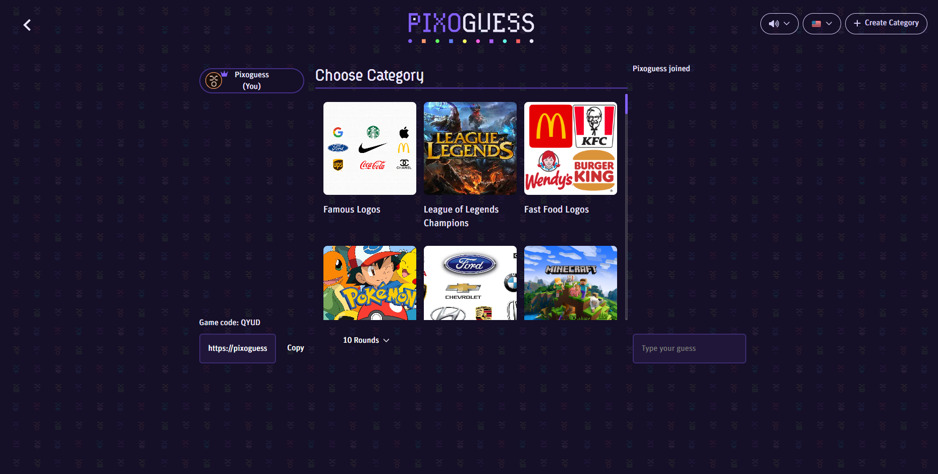Pixoguess