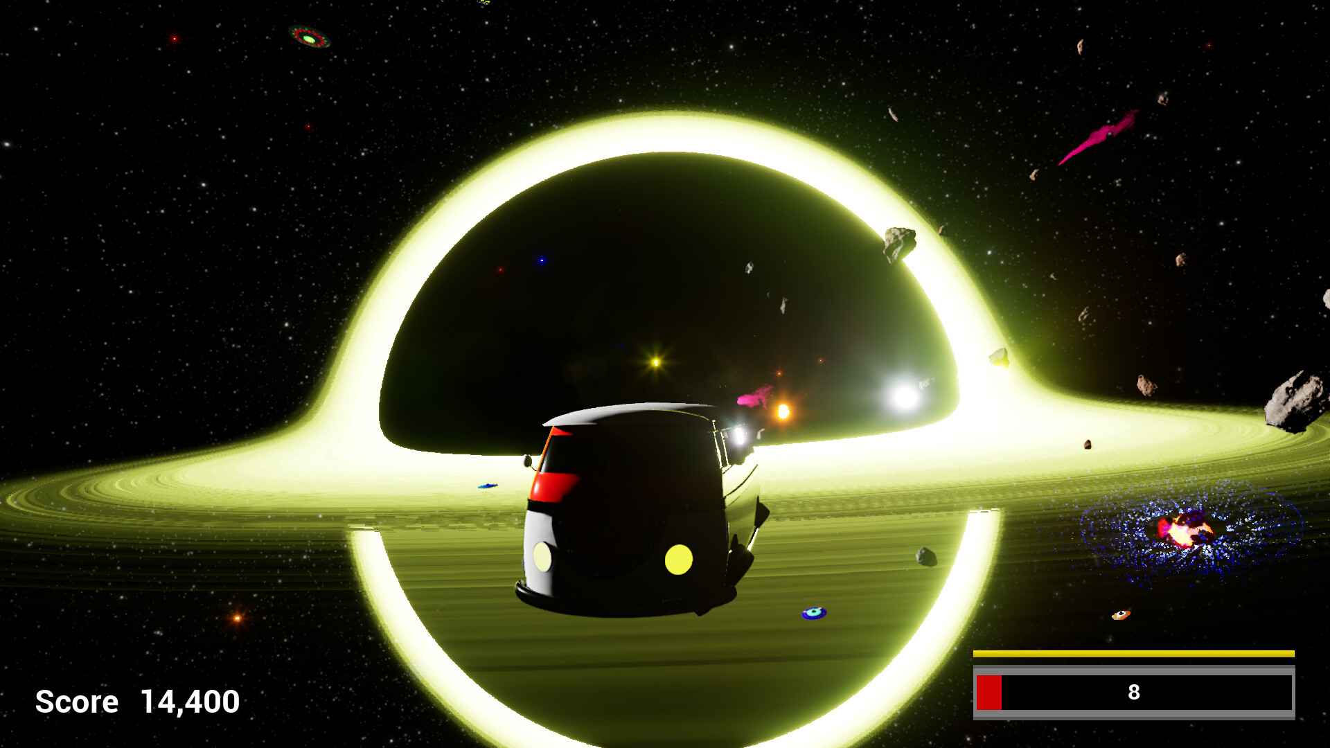 Space Rocks in Space