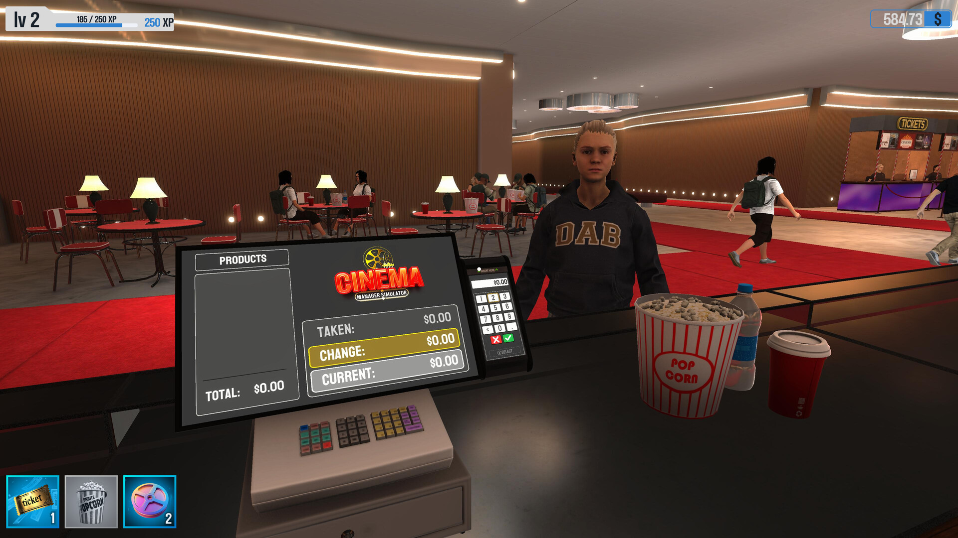 Cinema Manager Simulator