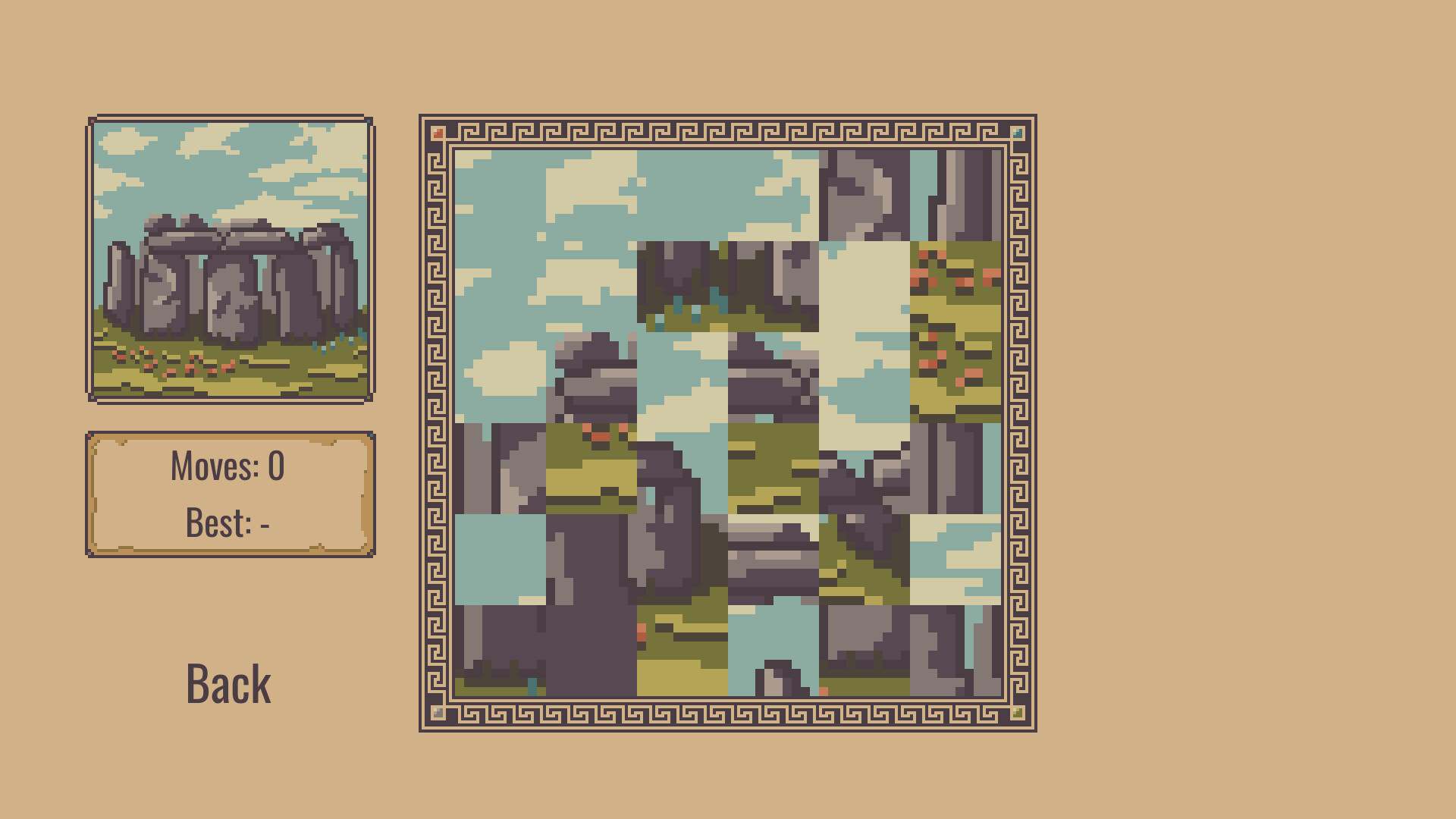 Enchanted Valley: Fantasy Slide Puzzle