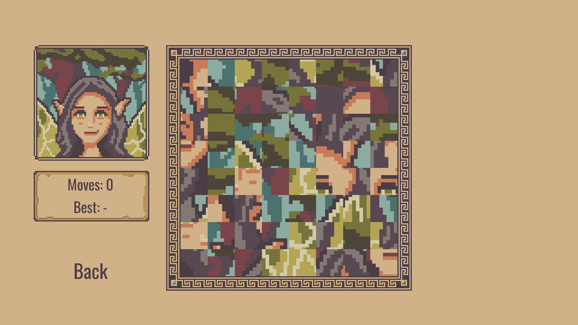 Enchanted Valley: Fantasy Slide Puzzle