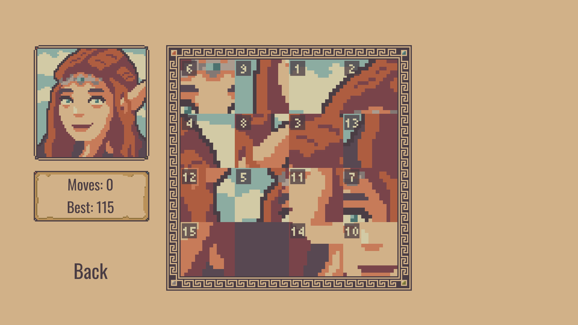 Enchanted Valley: Fantasy Slide Puzzle