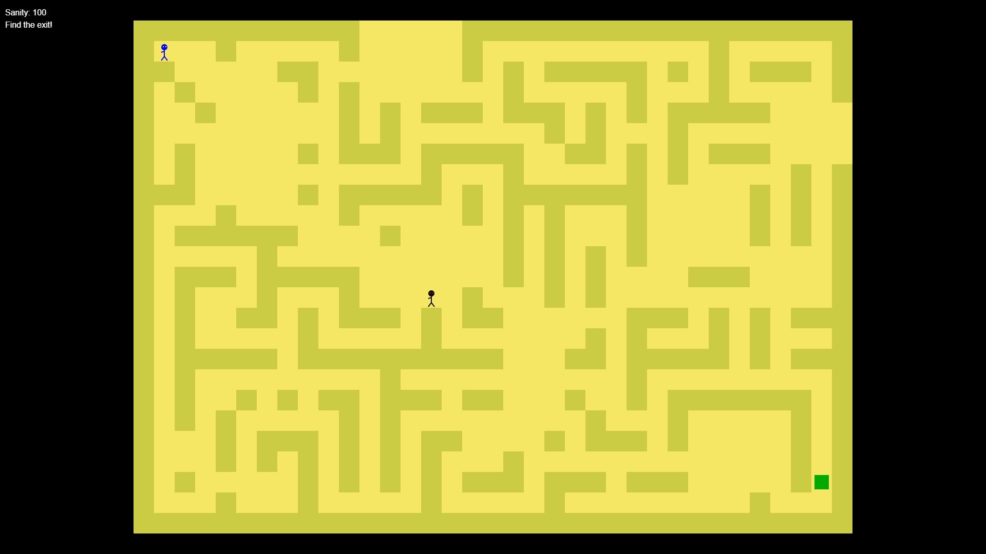 Backrooms Maze 2D