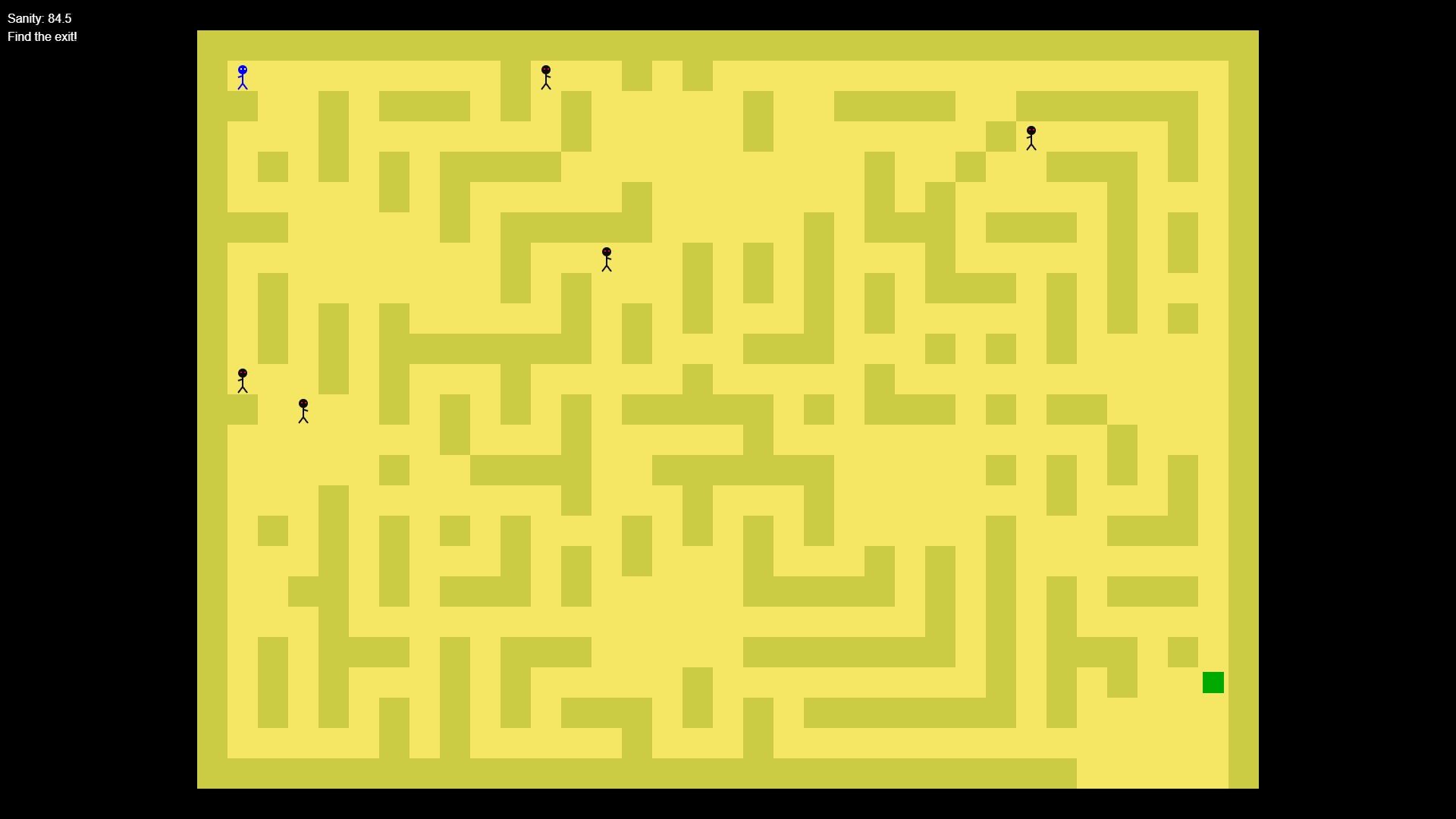 Backrooms Maze 2D