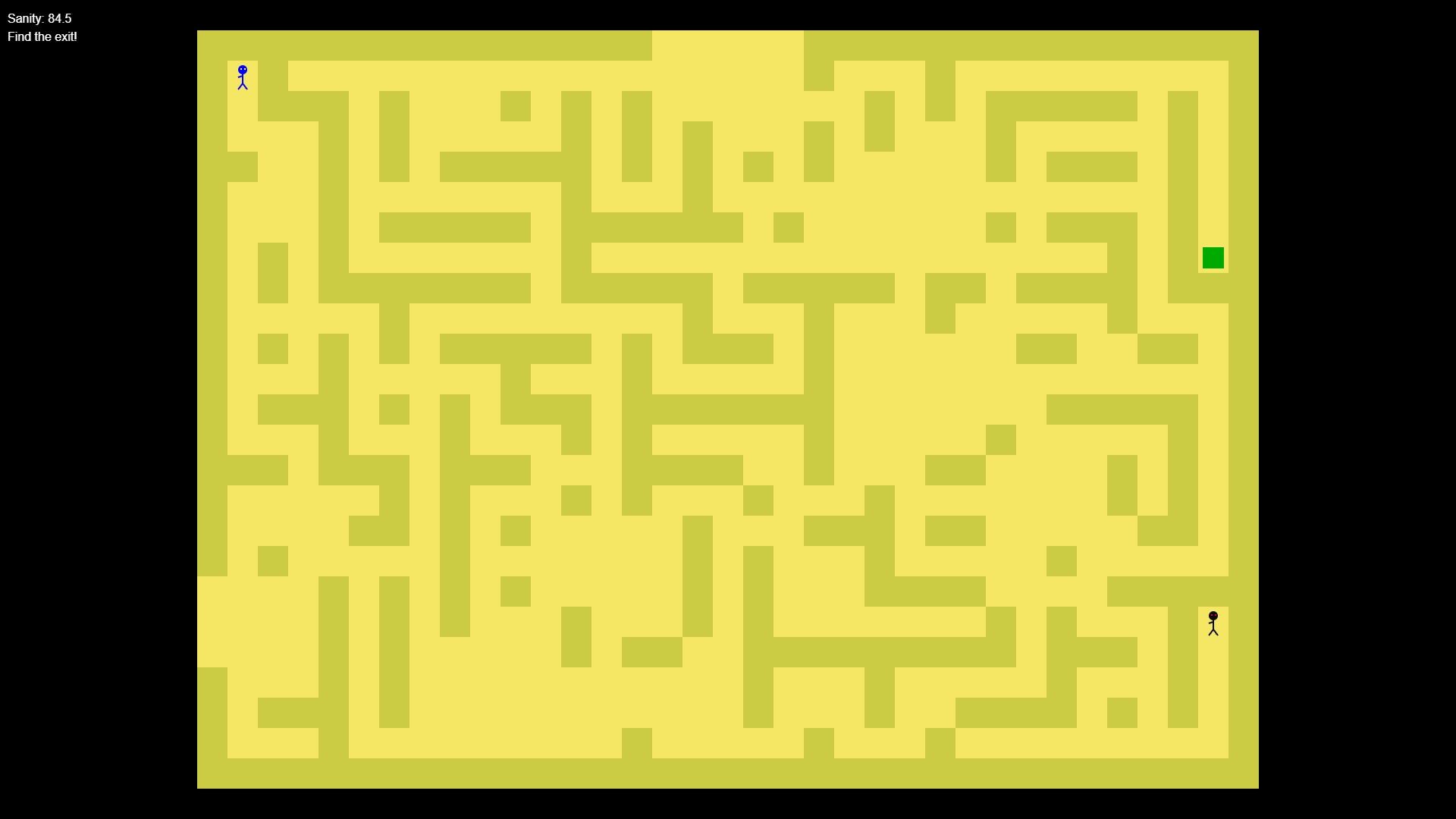 Backrooms Maze 2D