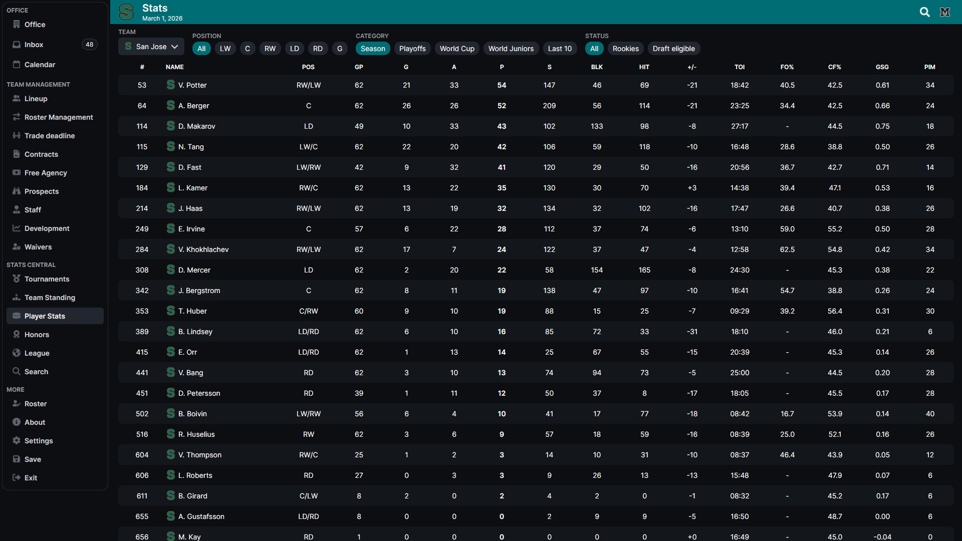 Hockey Legacy Manager 26